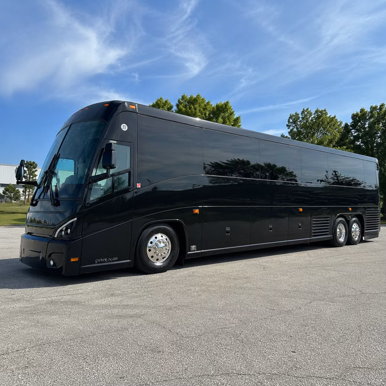 manteca 47 passenger charter bus