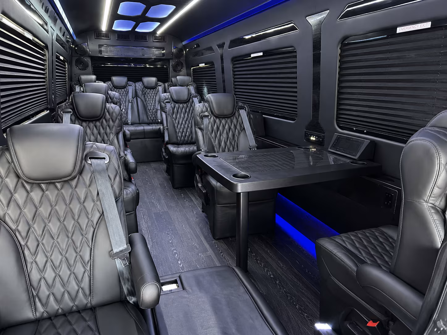 manteca birthday party transportation onboard seating