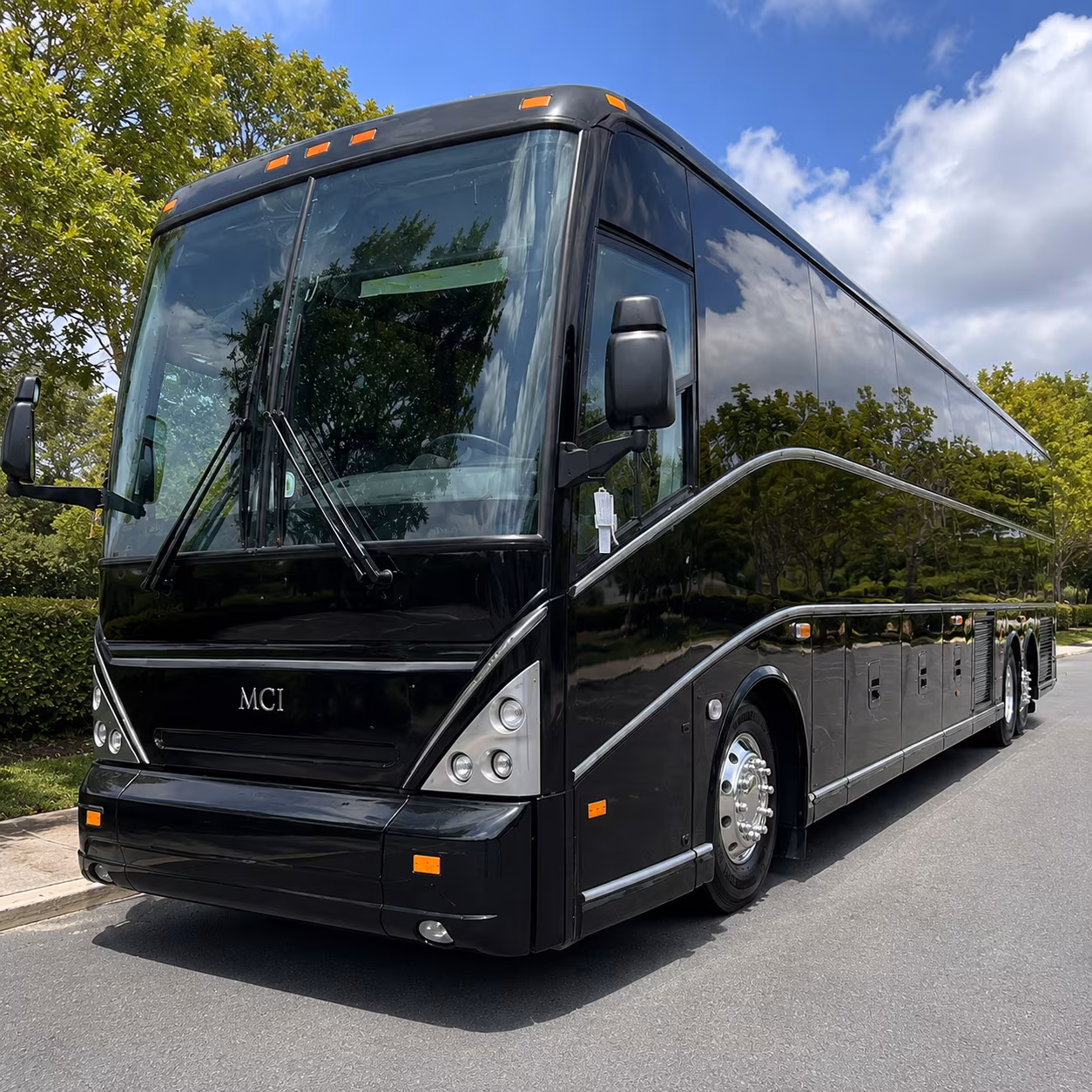 manteca long distance charter bus rental