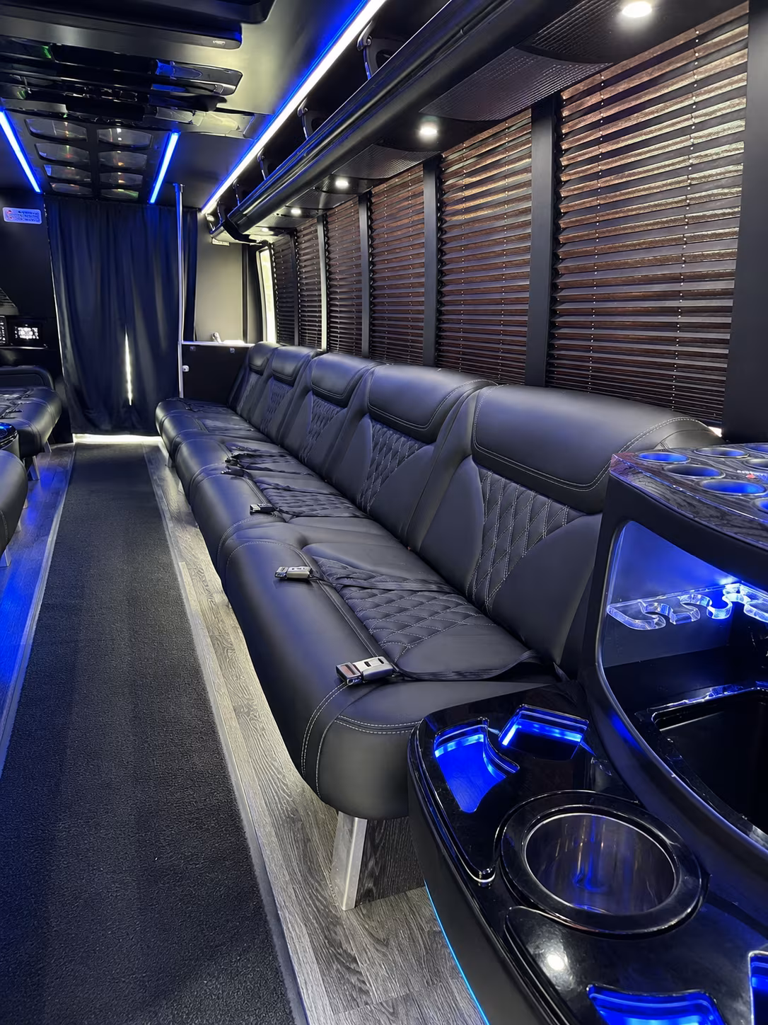 manteca night out party bus rental