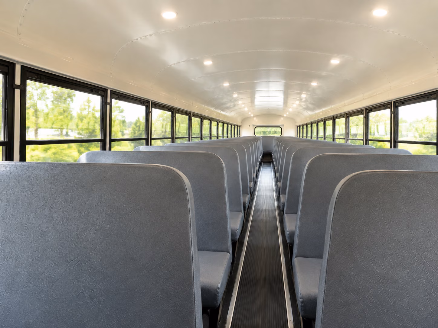 manteca school bus inside