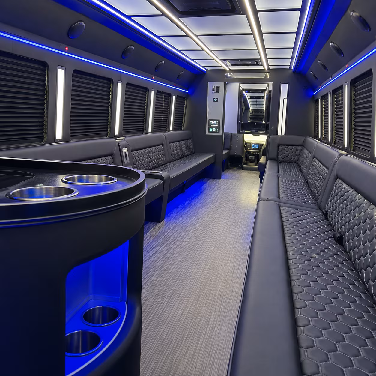 manteca sporting event party bus rental