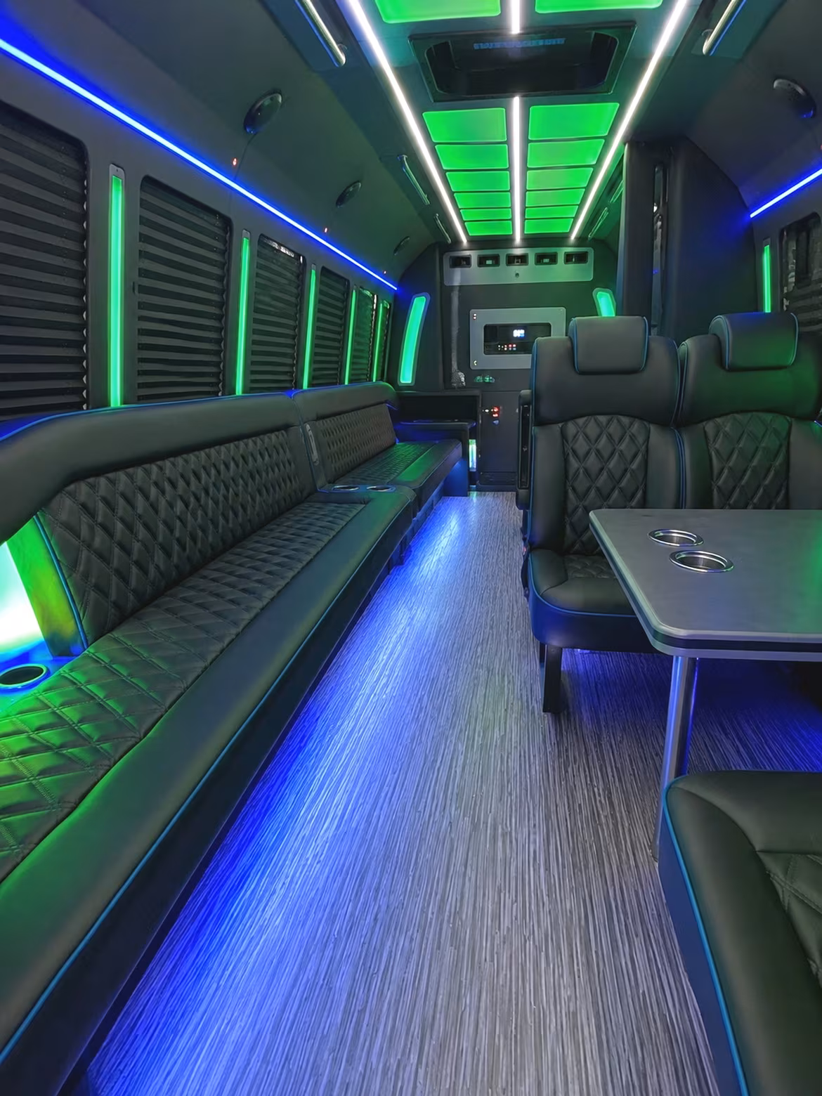 senior and accessibility friendly church bus rentals in manteca